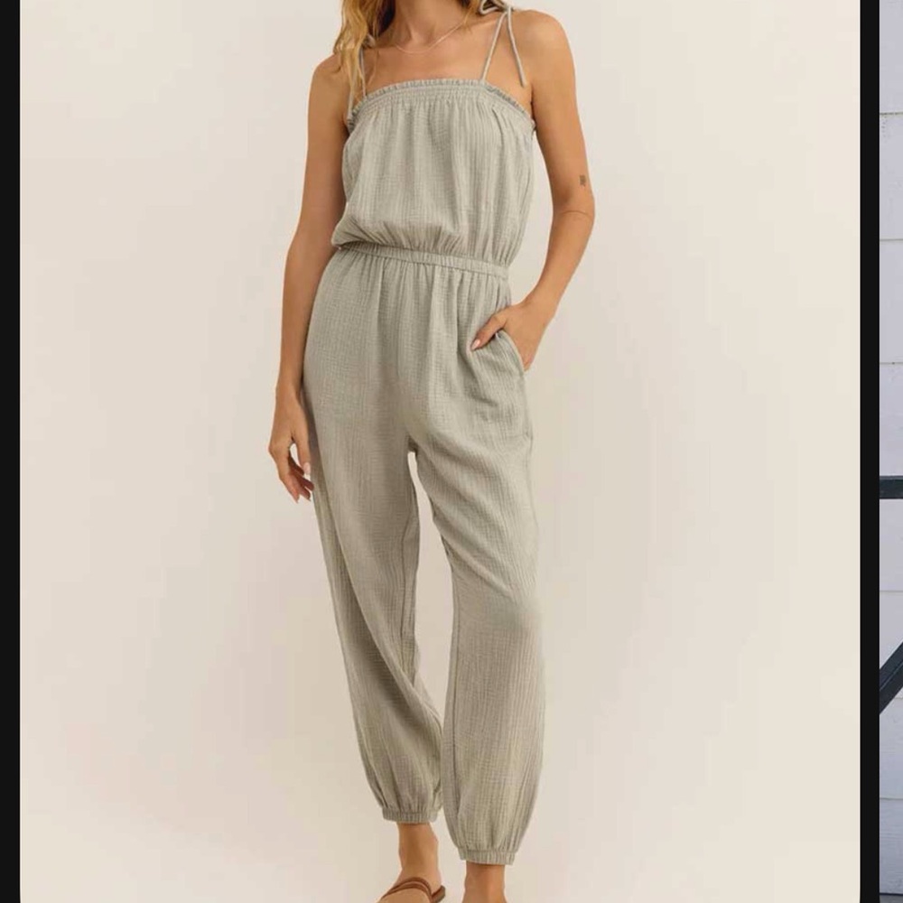 Z Supply Kiara gauze jumpsuit